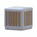 5300,6800 CFM 115 Volt 2-Speed Down/Side Discharge Roof Top Evaporative Cooler for 2500 sq. ft. (with Motor)