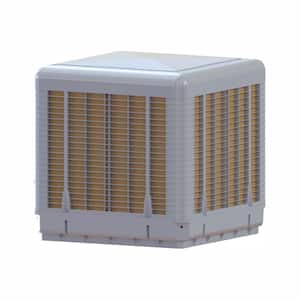 7000 CFM 115 Volt 2-Speed Down/Side Discharge Roof Top Evaporative Cooler for 2500 sq. ft. (with Motor)