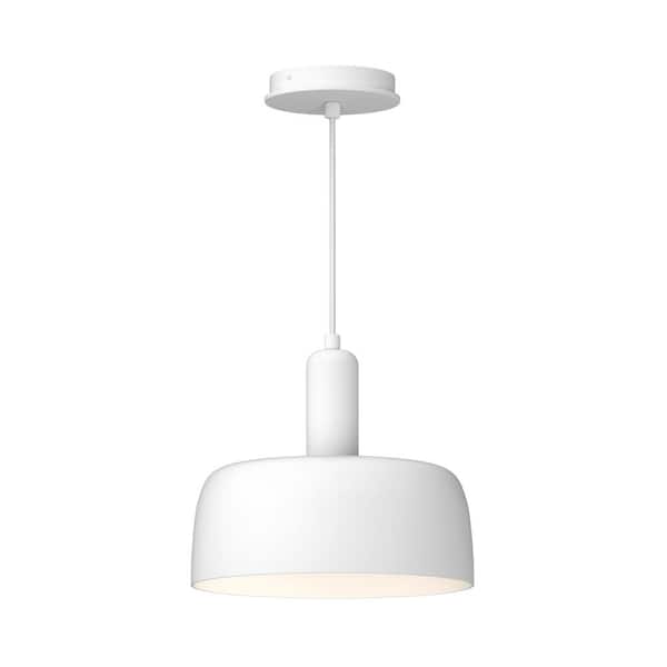 ALORA MOOD Adriano 10 in. 1 Light 60-Watt White Pendant Light