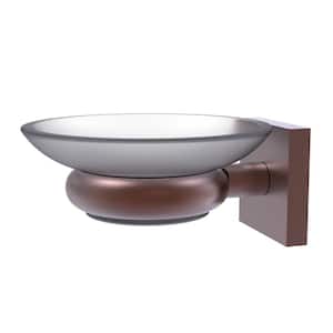 Montero Collection Wall Mounted Soap Dish in Antique Copper