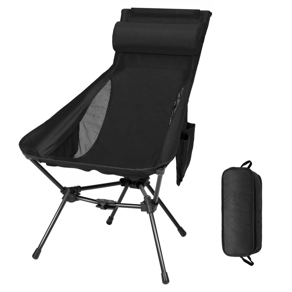 Reviews for Angel Sar Black Light-Weight Folding High Back Camping ...