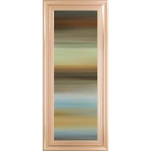 "Abstract Horizon I" By James Mcmaster Framed Print Abstract Wall Art 42 in. x 18 in.