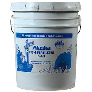 640 oz. (5 Gal.) Liquid Fish Emulsion Fertilizer 5-1-1