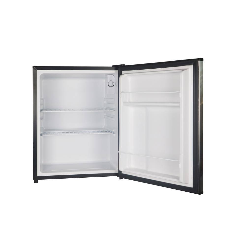 Magic Chef 2.4 Cu. Ft. Stainless Steel Compact Refrigerator