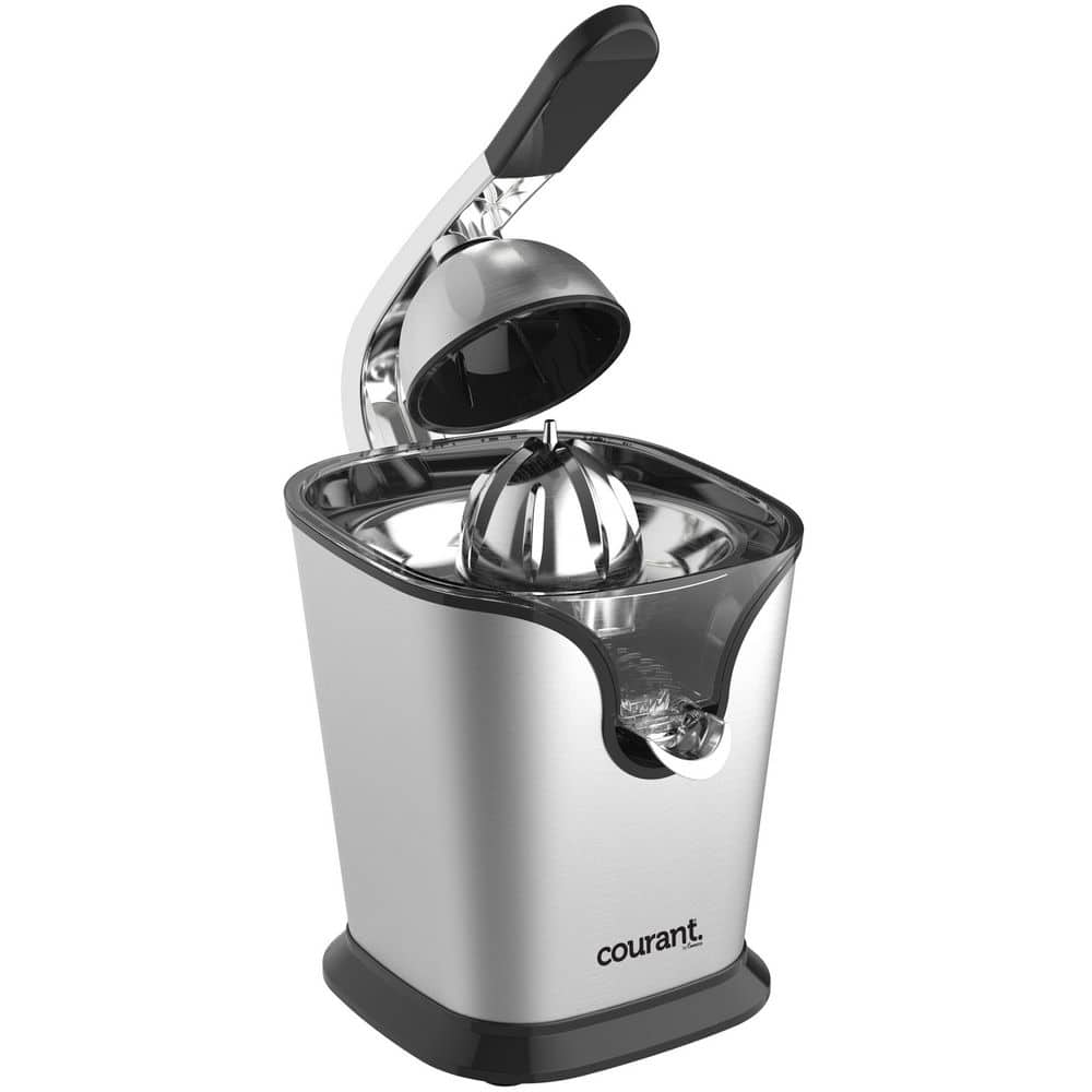 Compact Citrus Juicer, Stainless Steel, Automatic Juicing, Anti-Drip Spout, Dishwasher-Safe, Built-in Cord Storage price history on PriceWatchPro