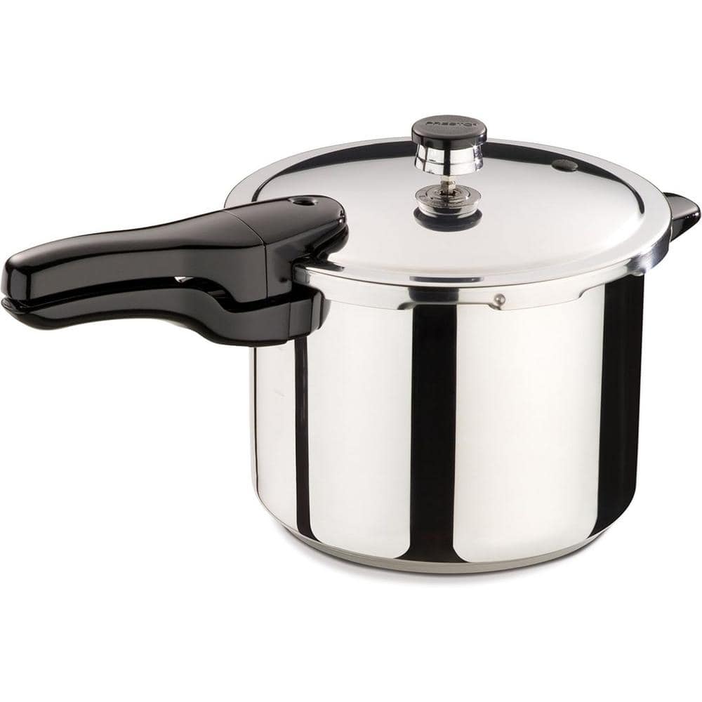 6 qt. Stainless Steel Pressure Cooker Pots/Pans Pressure Regulator, Inducti