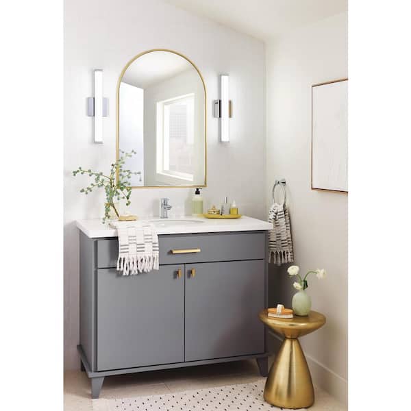 Peerless Flute Single-Handle Single-Hole Bathroom Faucet with 0.5