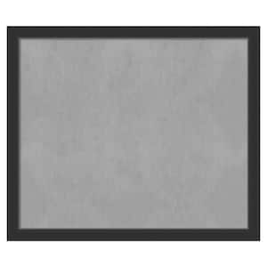 Corvino Black 53 in. x 45 in. Framed Magnetic Board