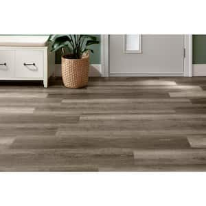 Oaxaca Valley Gray 6 MIL x 7 in. W x 48 in. L Waterproof Click Lock Luxury Vinyl Plank Flooring (23.8 sq.ft. /Case)