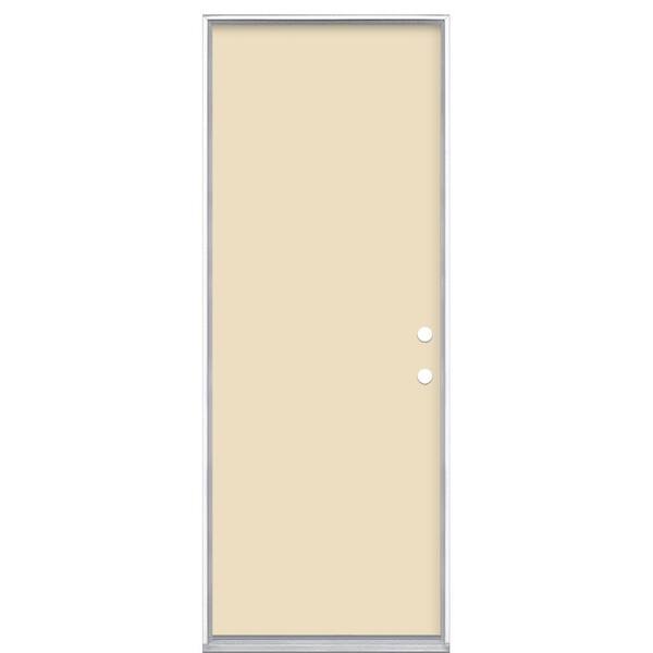 Masonite 30 in. x 80 in. Flush Left Hand Inswing Golden Masonite 30 in. x 80 in. Flush Left Hand Inswing Golden