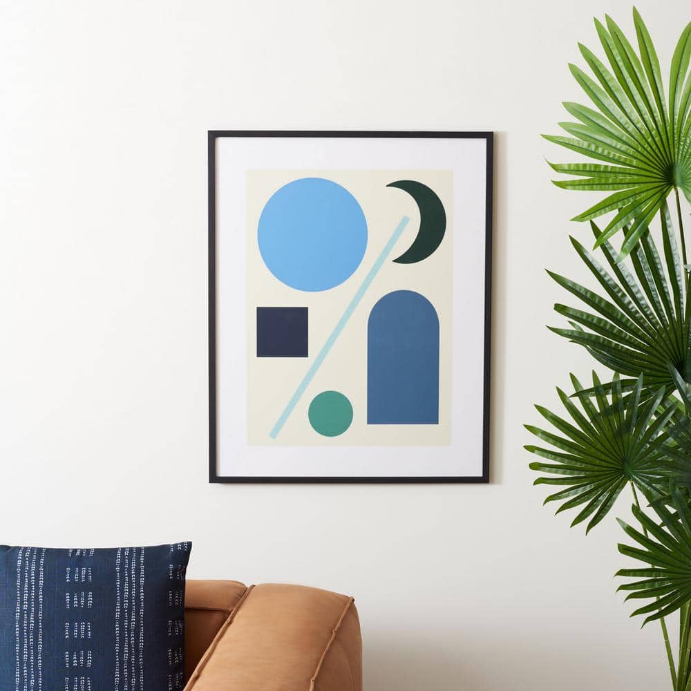 Tranquil Nights 24 x 30 Inch Framed Abstract Wall Art
