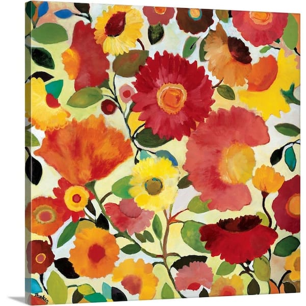 GreatBigCanvas "Garden of Love" by Kim Parker Canvas Wall Art