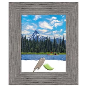 Pinstripe Plank Grey Picture Frame Opening Size 11 x 14 in.