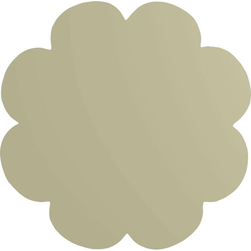 5-Inch Gray Primed Round Rosette Crown Molding