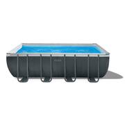 Ultra 18 ft. x 9 ft. x 52 in. XTR Rectangular Frame Swimming Pool Set with Pump Filter