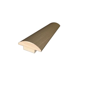 Manor 0.445 in. Thick x 1-1/2 in. Width x 78 in. Length Hardwood T-Molding