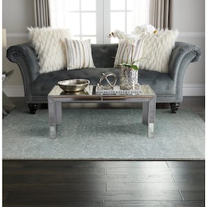 Elegance Grey 4 ft. x 6 ft. Abstract Contemporary Area Rug