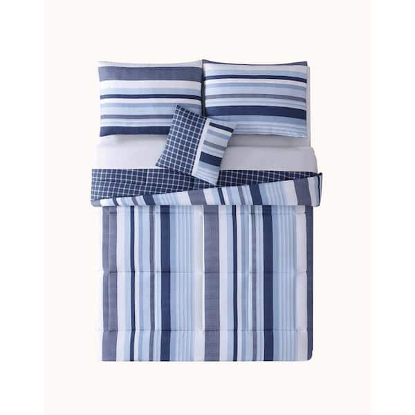 My World Mason 3-Piece Blue Twin Comforter Set CS1939TW3-1500