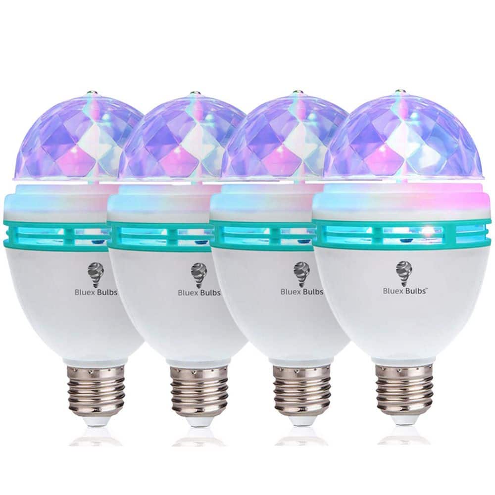 30-Watt Equivalent E26 Full Color Stage & Studio Indoor/Outdoor LED Light Bulb (4-Pack) price history on PriceWatchPro