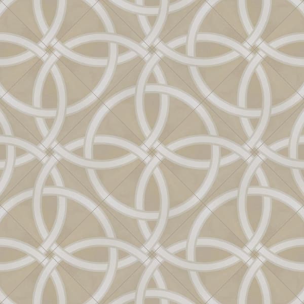 K-home 100888 – 1-Plissé Capri 130 x 60.0 x 3,0 cm in dévoré Flower Tessuto Bianco