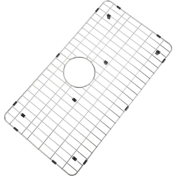 26-1/16 in. L x 14-1/16 in. W Sink Protector Grid, 3-1/2 in. Corner Radius, Stainless Steel Bottom Grid