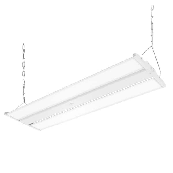 4 ft. White 1000-Watt Equivalent 40,500 Lumens Integrated LED Dimmable Linear High Bay Light, 5000K Dayllight