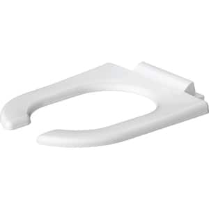 Starck 3 Elongated Front Toilet Seat in White