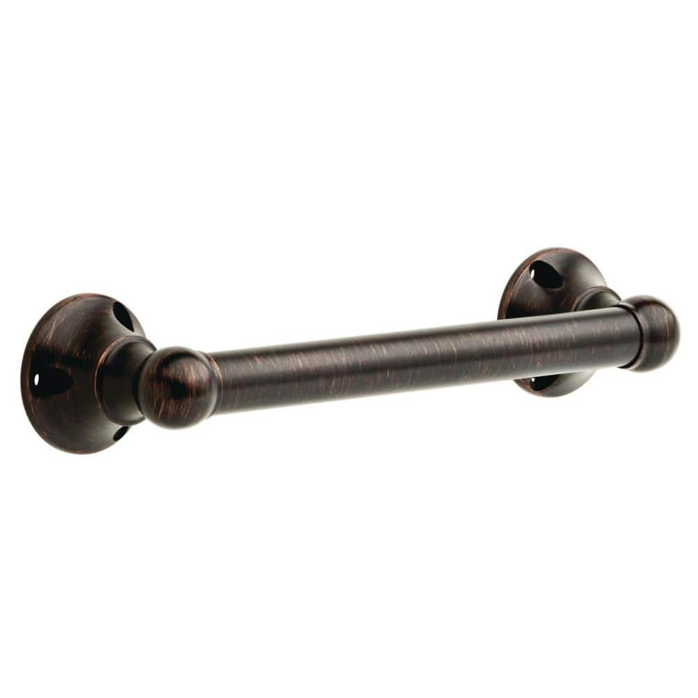 Delta Crestfield 9 In. X 7 8 In. Decorative Assist Bar In Venetian 