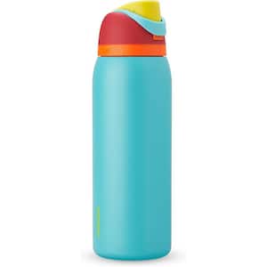  Owala FreeSip Insulated Stainless Steel Water Bottle with  Straw, BPA-Free Sports Water Bottle, Great for Travel, 40 Oz, Pomegranate  Parade : Sports & Outdoors