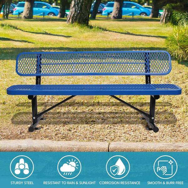 Reclining garden bench discount