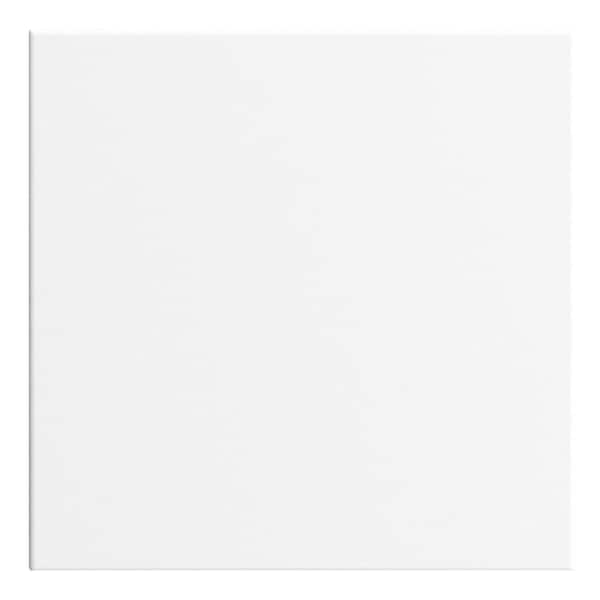 Designer Series Edgeley 12 in. W x 0.75 in. D x 12 in. H in White Cabinet Door Sample