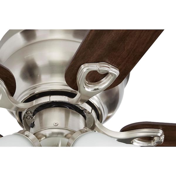 s Clarkston II 44 in Only LED Brushed Nickel Ceiling Fan Mounting Bracket Part 