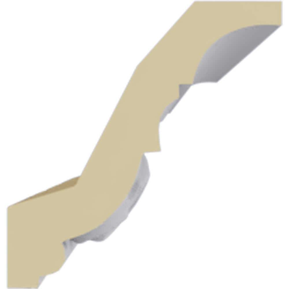 2 7/8"H x 2 3/4"P x 4"F x 94 1/2"L Caputo Crown Moulding