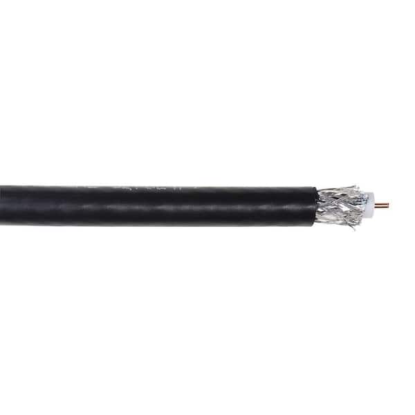 Digiwave 1000 ft. Black RG6 Coaxial Cable RG6211000B - The Home Depot