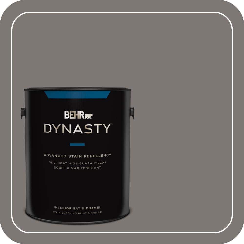 1 gal. #790F-5 Amazon Stone Satin Enamel Interior Stain-Blocking Paint & Primer price history on PriceWatchPro