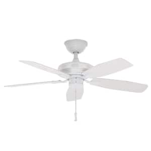 Gazebo II 42 in. Indoor/Outdoor White Ceiling Fan