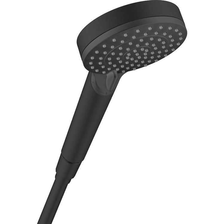 Hansgrohe Vernis Blend 2-Spray Patterns Wall Mount Handheld Shower Head 1.5 GPM in Matte Black
