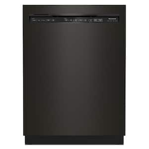 24 in. Built-In Tall Tub Dishwasher in Black Stainless Steel with Third Level Jet Rack