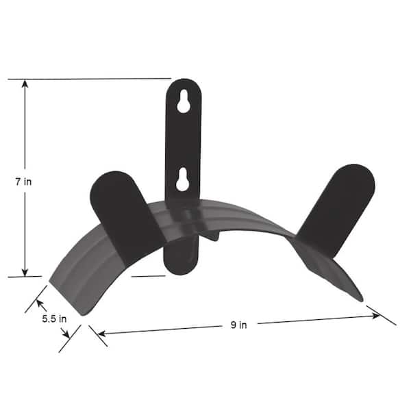 Liberty Garden 125 ft. Bronze Wall Mounted Hose Hanger Liberty Garden 125 ft. Bronze Wall Mounted Hose Hanger