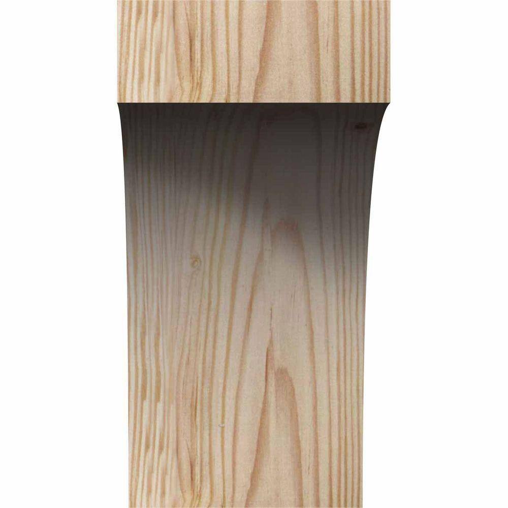 Douglas Fir Rough Sawn 8" x 8" Corbel