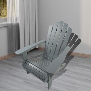 Wood Outdoor Rocking Chair with Backrest Inclination, High Backrest, Deep Contoured Seat, for Balcony, Porch, Deck