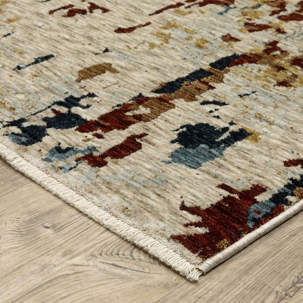 2 X 8 Multi-Colored Medallion Washable Area Rug Runner Rug