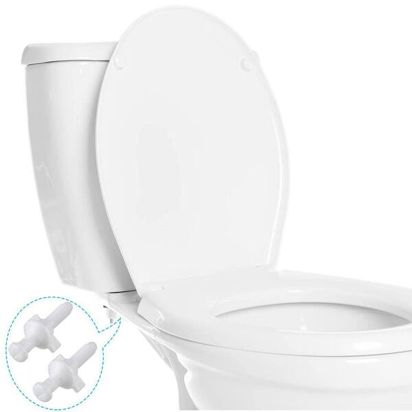 Toilet Seat Screws Replacement Kit – 2 Sets Of Plastic Nuts & Washers For A Snug, Wobble-Free Fit