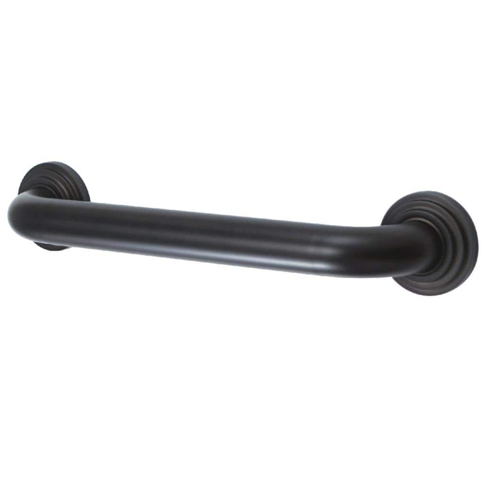 Kingston Brass Milano 12 in. x 11/4 in. Grab Bar in Oil Rubbed Bronze