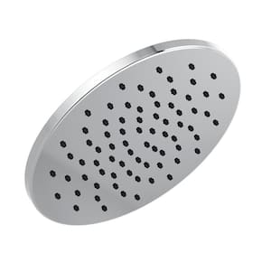 1-Spray Patterns 1.75 GPM 11.75 in. Wall Mount Fixed Shower Head in Lumicoat Chrome