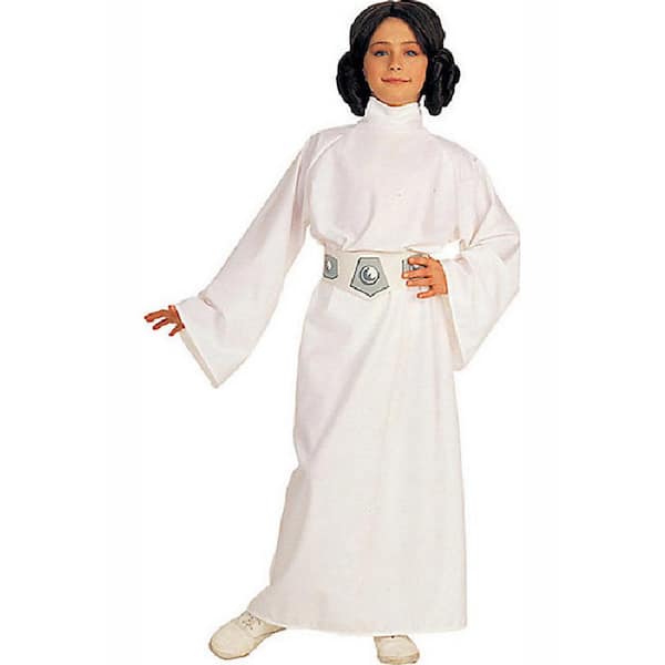 Rubie's Costumes Star Wars Small Girls Deluxe Princess Leia Kids Costume-R18993_S The
