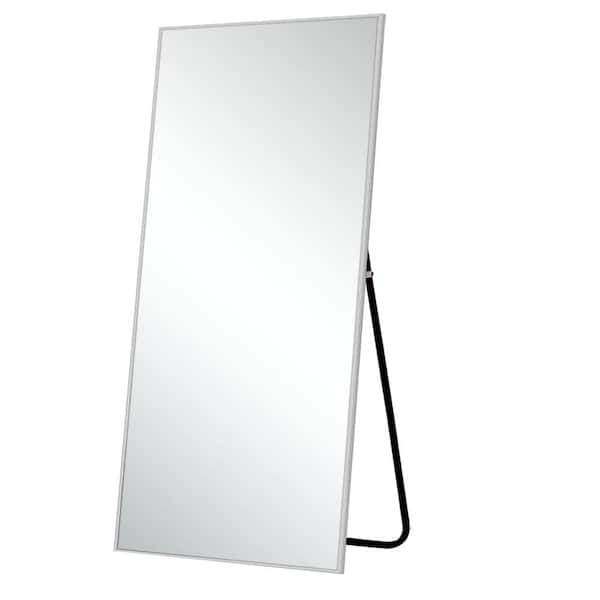 Lirago 71 in. x 28 in. Classic Rectangle Aluminum Alloy Thin Edge Framed Full-Length Dressing Vanity Mirror
