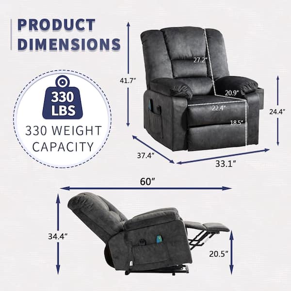 aisword Power Lift Recliner Chair for Elderly- Heavy Duty and