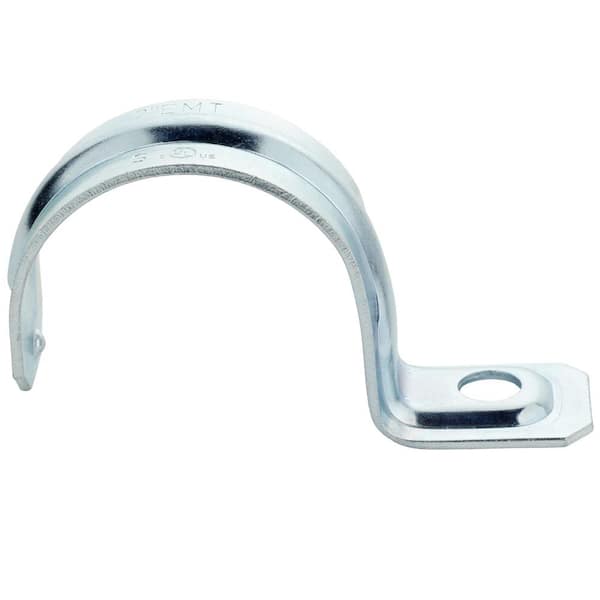 Commercial Electric - 2 in. Electrical Metallic Tubing (EMT) One-Hole Strap (2-Pack)