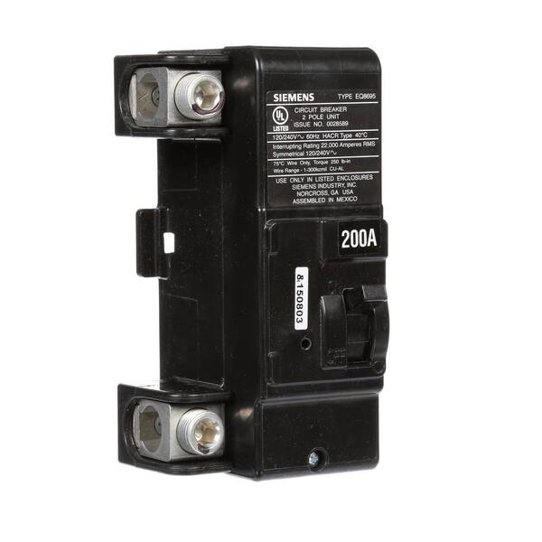 Siemens 200 Amp Main Breaker Conversion Kit MBK200A The